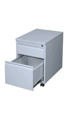 Stahl Büro Rollcontainer Bürocontainer Mit Hängeregistratur 62x46x59 Grau 505200