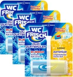WC Frisch Duo-Duftspüler Lemon 4er Pack WC-Duftstein 4x1 Stück WC Reiniger 3 WC Frisch Duo-Duftspüler Lemon 4er Pack WC-Duftstein 4x1 Stück WC Reiniger -Einrichtungsgeschäft 025b5857 6577 4594 a226 33564a687d51 1