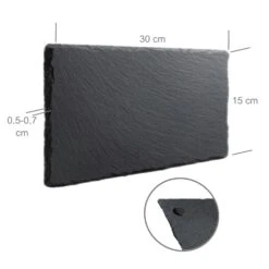 EGenuss 6er-Set Schieferplatten Dessertteller Sushi Geschirr Schwarz Teller Schiefer Serviertablett 30x15 Cm 2 EGenuss 6er-Set Schieferplatten Dessertteller Sushi Geschirr Schwarz Teller Schiefer Serviertablett 30x15 Cm -Einrichtungsgeschäft 0dce71d1 d3c8 4ac2 ac79 703767d957d0