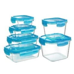 PIE LOCK | Glas Frischhaltedosen Set 10 Tlg | Vorratsdosen | Bento-Box | Aufschnittdose | Brotbox | Brotdose | Wurstdose | Mikrowellendose | Meal Prep 2 PIE LOCK | Glas Frischhaltedosen Set 10 Tlg | Vorratsdosen | Bento-Box | Aufschnittdose | Brotbox | Brotdose | Wurstdose | Mikrowellendose | Meal Prep -Einrichtungsgeschäft 163de8e9 f32f 4e19 abe0 03142175b770