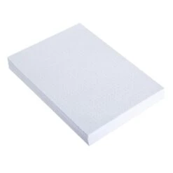 Exacompta 10708E 10x Packung Mit 100 Karteikarten A5, Eingeschweißt, DOT/punktkariert, Nicht Perforiert - Weiß