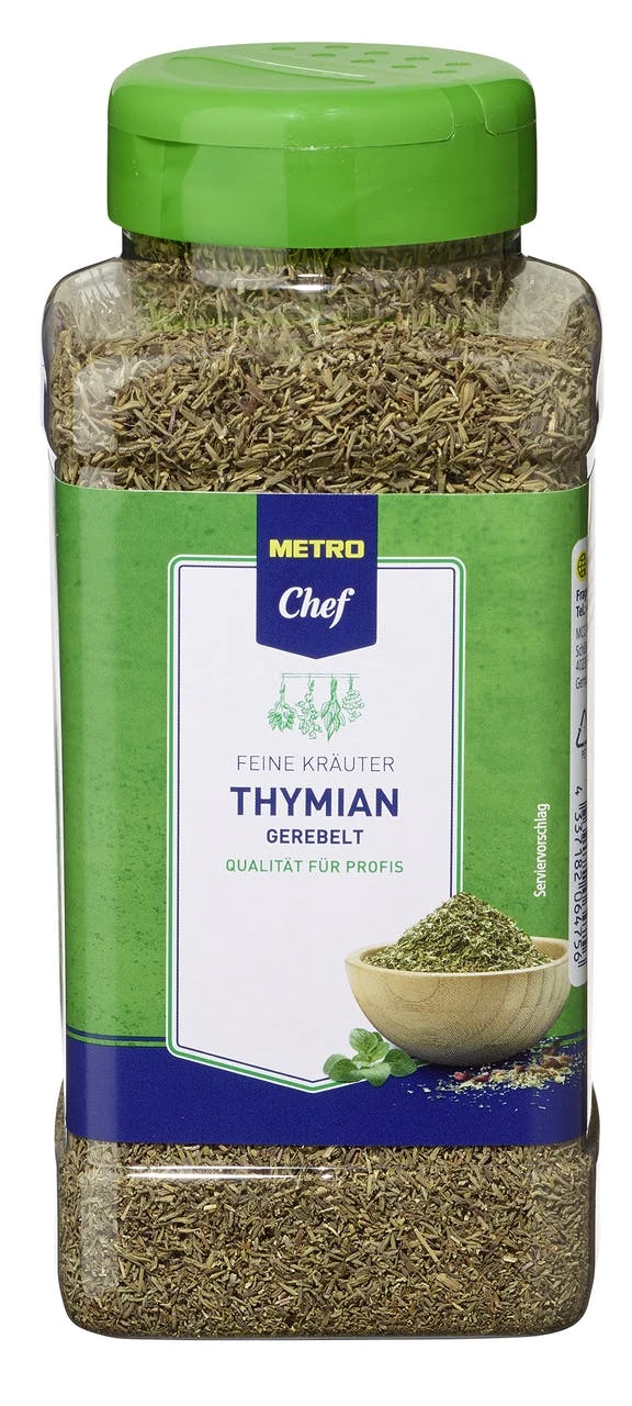 METRO Chef Thymian Gerebelt (440 g) METRO Chef Thymian Gerebelt (440 G) -Einrichtungsgeschäft 1ef3dab9 7d7b 4edf aa77 4b7d9789175c