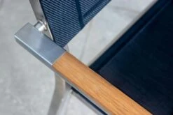 METRO Professional Stuhl, Edelstahl / Textilehne / FSC Teakholz, 55 X 56 X 85 Cm, Mit Armlehnen, Stapelbar, Schwarz 6 METRO Professional Stuhl, Edelstahl / Textilehne / FSC Teakholz, 55 X 56 X 85 Cm, Mit Armlehnen, Stapelbar, Schwarz -Einrichtungsgeschäft 22059cbe bade 4763 a515 31ada4159e68