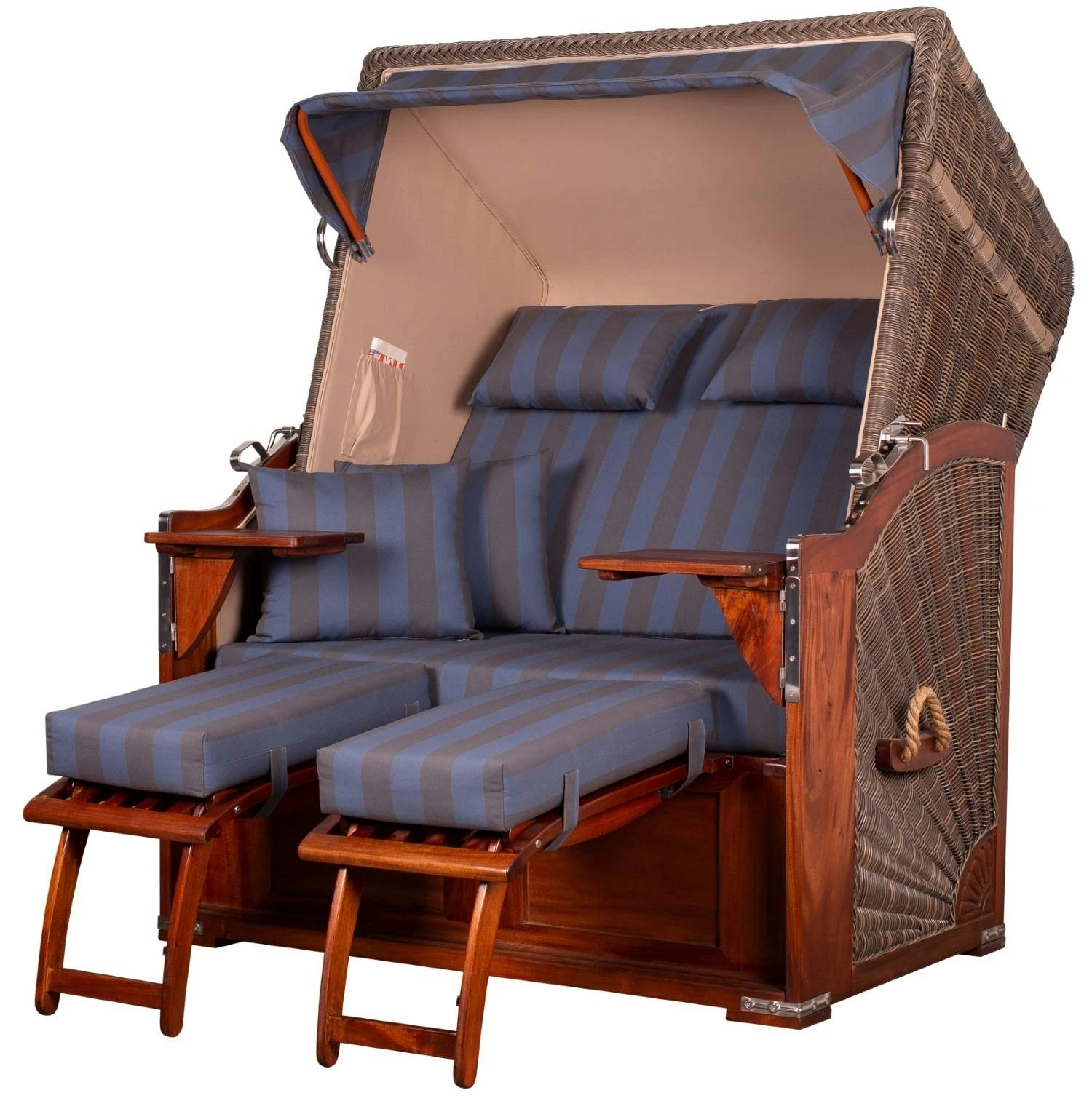 Strandkorb Komplettset - bene living - Schaalsee Mahagoni - PE grau - Modell 582 - inkl. Liftersystem Strandkorb Komplettset - Bene Living - Schaalsee Mahagoni - PE Grau - Modell 582 - Inkl. Liftersystem -Einrichtungsgeschäft 2bb95af3 da67 4513 8543 9ca13953b92e