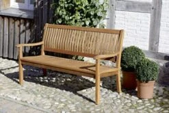 Tarrington House Bank Bolton, FSC Eukalyptus-Holz, 160 X 69 X 88 Cm, 3-Sitzer, Wetterfest, Braun -Einrichtungsgeschäft 2ee51bbf 419b 4d64 91a9 42d4e8ead2c9