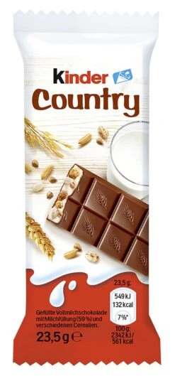 Kinder Country 40 X 23,5 G (940 G) -Einrichtungsgeschäft 3a03a5b2 bfbc 4fee 894d f15369f38c5e