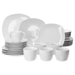 Kaffeeservice Lilli 36tlg. Porzellan Weiß Für 12 Personen -Einrichtungsgeschäft 3c3ded8a b11e 41ef a73f c37abda5915b