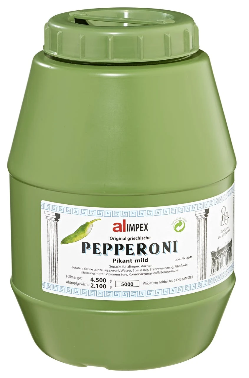 Alimpex Grüne Pfefferoni Scharf (2,65 l) Alimpex Grüne Pfefferoni Scharf (2,65 L) -Einrichtungsgeschäft 423b22be be73 41af a03a c00ff16d1967