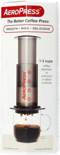AeroPress Go Coffee Maker Kaffeebereiter, Inkl. 350 Filtern 4 AeroPress Go Coffee Maker Kaffeebereiter, Inkl. 350 Filtern -Einrichtungsgeschäft 46a3a13c 0730 48ee b748 b84c3e27547f 1