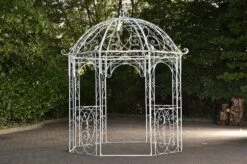 VidaXL Pavillon 300 X 290 Cm Weiß Rund -Einrichtungsgeschäft 48e894ee a5e2 454d bfd7 1c382dbad1b5