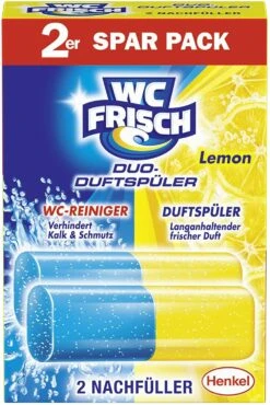 WC FRISCH Duo-Duftspüler 10er Pack Lemon WC Reiniger & WC-Duftstein 10x1 Stück 4 WC FRISCH Duo-Duftspüler 10er Pack Lemon WC Reiniger & WC-Duftstein 10x1 Stück -Einrichtungsgeschäft 4a91e142 fc2d 471b a7d8 293a5f9c2366