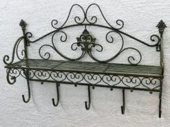 DanDiBo Garderobe Malega 12205 Wandgarderobe 60 Cm Kleiderhaken Wandregal Regal Haken -Einrichtungsgeschäft 4a9606eb a7c4 4b85 ad26 62c3a1218b9e