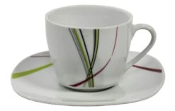 Kaffeetasse 20cl Mit Untertasse 14,5cm Fashion