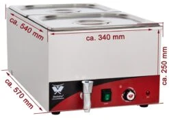 Beeketal Speisenwärmer Wasserbad Bain Marie BBM-2 -Einrichtungsgeschäft 5f5192e1 8c37 4394 97e3 aa9ad4c88dbd