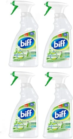 Biff Pro Nature 8x750 Ml Badreiniger Sprühflasche 8er Pack Reiniger Gegen Kalk -Einrichtungsgeschäft 64f58e8d 1f6e 4532 b500 b33d5afb4988