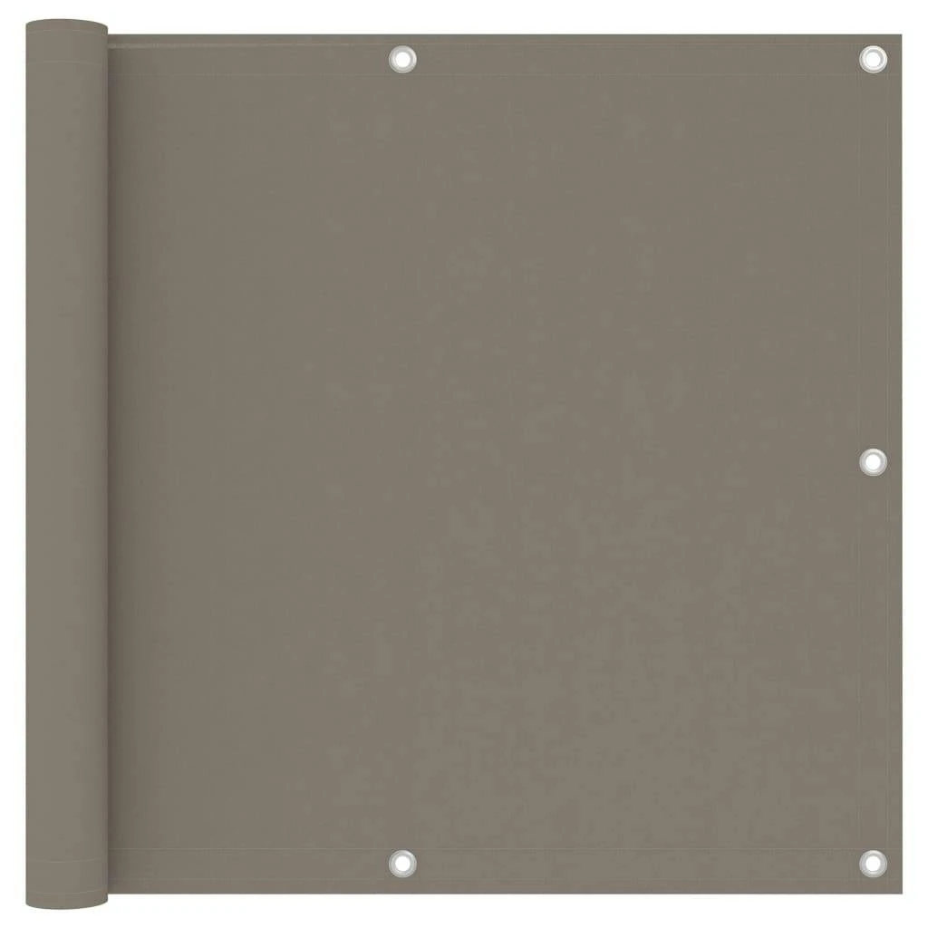 vidaXL Balkon-Sichtschutz Taupe 90x600 cm Oxford-Gewebe VidaXL Balkon-Sichtschutz Taupe 90x600 Cm Oxford-Gewebe -Einrichtungsgeschäft 66abbc7e a056 4e29 a0fc 9d3b199776c1