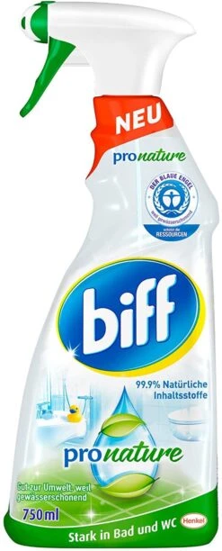 Biff Pro Nature 8x750 Ml Badreiniger Sprühflasche 8er Pack Reiniger Gegen Kalk -Einrichtungsgeschäft 6be6fe07 0ab7 4f0f 8752 7395fecc3625
