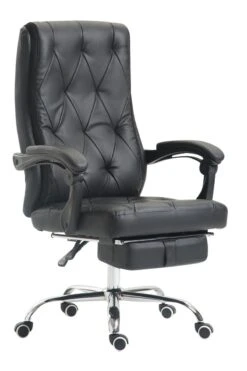 SIGMA Bürostuhl EC410, Aus PU, 59 X 70 X 108,5 Cm, Lederoptik Mit Sitzhöhenverstellung, Schwarz -Einrichtungsgeschäft 6cec6f7f 7522 4b22 b1b0 d67a90c02cbd