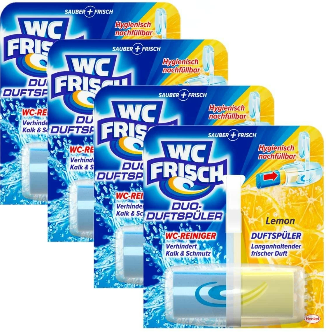 WC FRISCH Duo-Duftspüler 10er Pack Lemon WC Reiniger & WC-Duftstein 10x1 Stück WC FRISCH Duo-Duftspüler 10er Pack Lemon WC Reiniger & WC-Duftstein 10x1 Stück -Einrichtungsgeschäft 7190d83b 7043 4843 a00f aa48a6eba938
