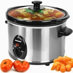 7,5 Liter Edelstahl Slow Cooker Mit Warmhaltefunktion -Einrichtungsgeschäft 7a48c80d 3555 4e05 aacd 1033b4f006a3
