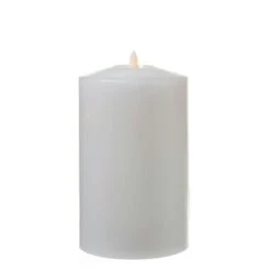 LED Windlicht Kerze Im Glas Echtwachs Flackernde 3D Flamme Timer H: 10cm Orange -Einrichtungsgeschäft 8c230ae1 2767 40dc b391 afb3ffba3ea3