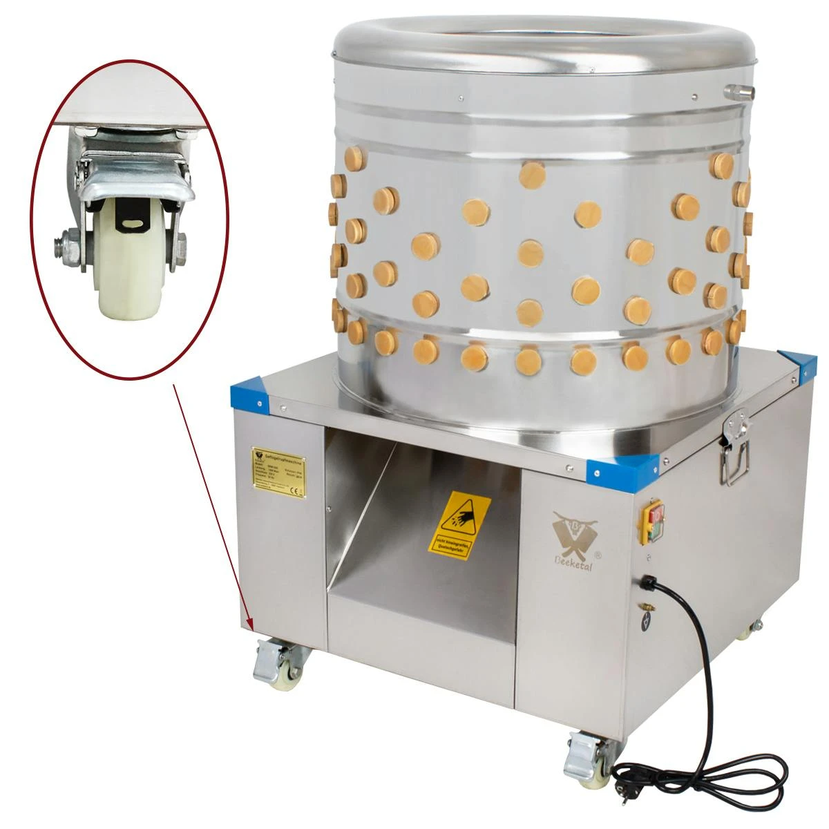 Beeketal Geflügelrupfmaschine Rupfmaschine Nassrupfmaschine für Hühner u. Enten - BRM1600 Beeketal Geflügelrupfmaschine Rupfmaschine Nassrupfmaschine Für Hühner U. Enten - BRM1600 -Einrichtungsgeschäft 945136e4 1398 4757 8be8 0460b5b8ac23