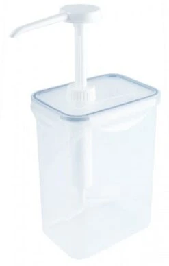 2x Dispenser 2 L, Rund -Einrichtungsgeschäft 96d40ddb 9924 426d a426 602107fd6a9e