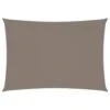 VidaXL Sonnensegel Oxford-Gewebe Rechteckig 3x4 M Taupe