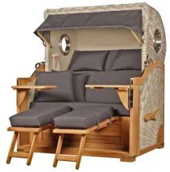 Strandkorb - Bene Living - Königssee Teak Bullauge - PE Grau - Modell 551 - Inkl. Liftersystem 2 Strandkorb - Bene Living - Königssee Teak Bullauge - PE Grau - Modell 551 - Inkl. Liftersystem -Einrichtungsgeschäft 9a3eb263 ebe4 4ffc 9154 bbf26e366715