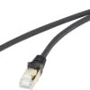 Renkforce CAT 6A (Rohkabel CAT 7) F/FTP Netzwerkkabel "Flex" Mit Bruchsicherer Rastnase 1 M