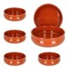 6er Set Cazuela Tonschale Bauchig 24cm - 99513