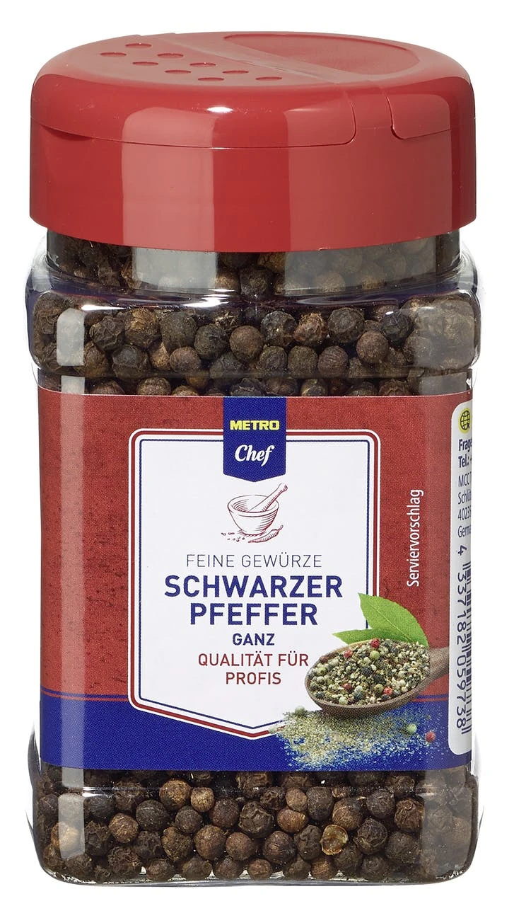 METRO Chef Pfeffer Schwarz Geschrotet (180 g) METRO Chef Pfeffer Schwarz Geschrotet (180 G) -Einrichtungsgeschäft ae41af42 264c 4735 adce a7b0ec4f82f1
