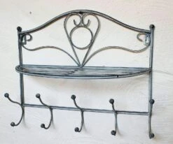 DanDiBo Garderobe Malega 12205 Wandgarderobe 60 Cm Kleiderhaken Wandregal Regal Haken -Einrichtungsgeschäft b5f6f27b dbe1 4782 97d6 61253b683be4