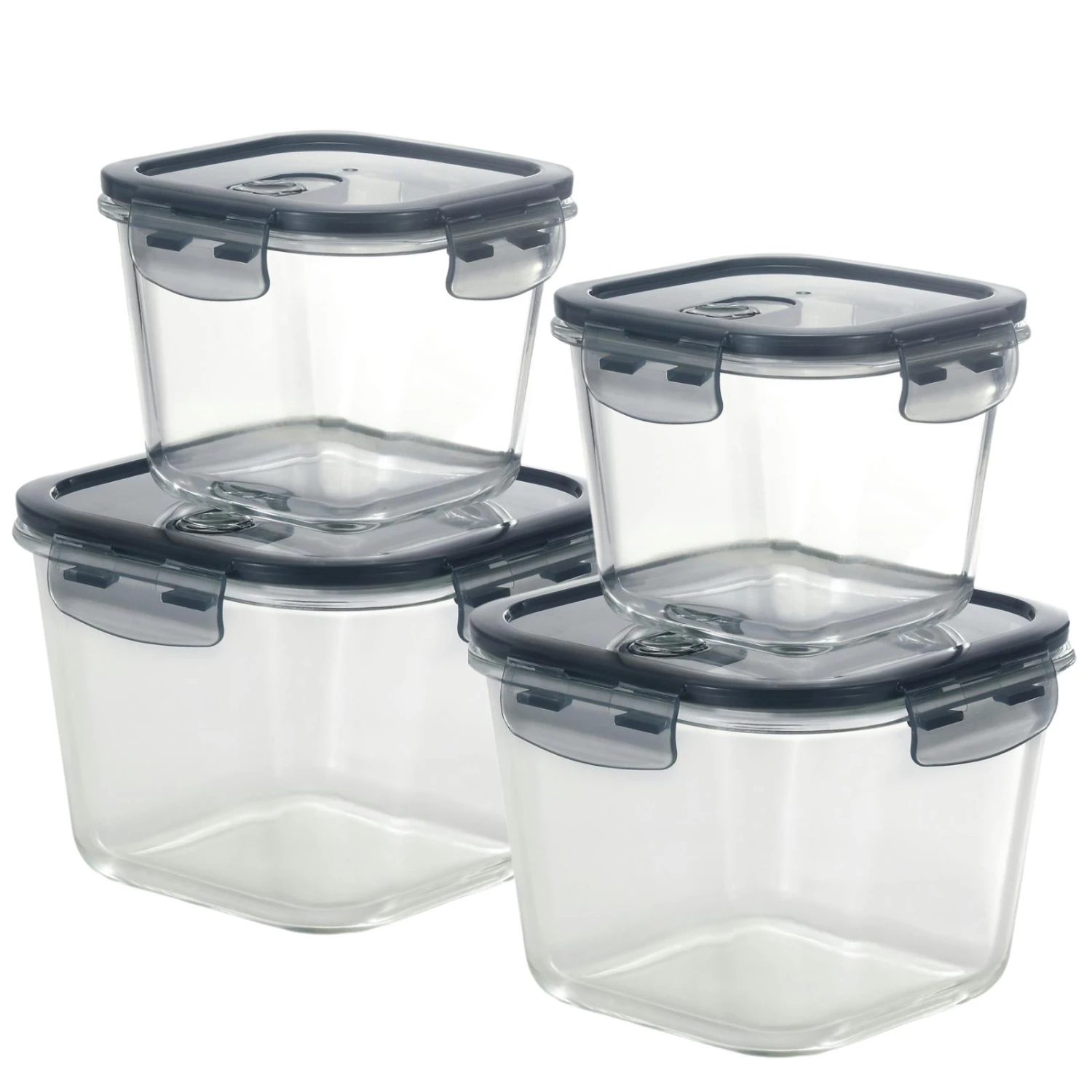 PIE LOCK | Glas Frischhaltedosen Set 10 tlg | Vorratsdosen | Bento-Box | Aufschnittdose | Brotbox | Brotdose | Wurstdose | Mikrowellendose | Meal Prep PIE LOCK | Glas Frischhaltedosen Set 10 Tlg | Vorratsdosen | Bento-Box | Aufschnittdose | Brotbox | Brotdose | Wurstdose | Mikrowellendose | Meal Prep -Einrichtungsgeschäft b6dc5f99 ee5f 47de ae84 80245d0ed424