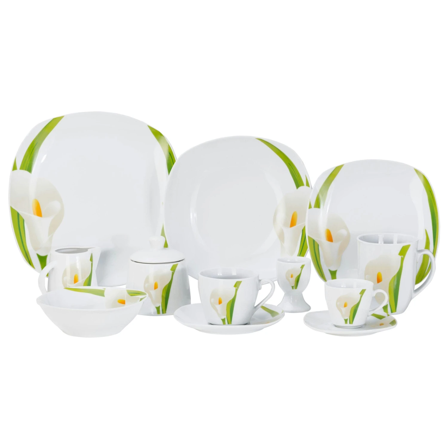Kombiservice Calla 30-teilig eckig Porzellan für 6 Personen weiß mit Blumendekor Kombiservice Calla 30-teilig Eckig Porzellan Für 6 Personen Weiß Mit Blumendekor -Einrichtungsgeschäft b9a9e4dc 7cbf 4ead a17f 4931c749df22 1 scaled