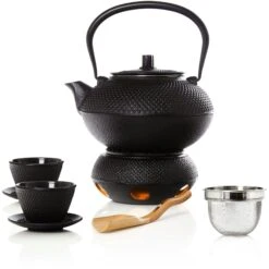 Bonvivre© Teetassen + Untersetzer Aus Emailliertem Gusseisen - 2er Set | Asiatische Teebecher Mit Untertassen - Füllmenge Je 100 Ml 5 Bonvivre© Teetassen + Untersetzer Aus Emailliertem Gusseisen - 2er Set | Asiatische Teebecher Mit Untertassen - Füllmenge Je 100 Ml -Einrichtungsgeschäft bbc346ec 976b 4534 81fc dbc71fdc904d 1