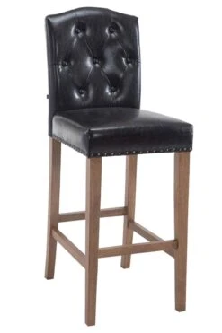 Barhocker Louise Antik-hell Schwarz