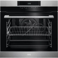 AEG 9000 SteamPro Dampfbackofen / Dampfreinigung / MaxiKlasse™ - Extra Großer Garraum (70 Liter) / Schwarz BSK792280B -Einrichtungsgeschäft da04d33a 9159 43da a3e9 e5327d058ad8