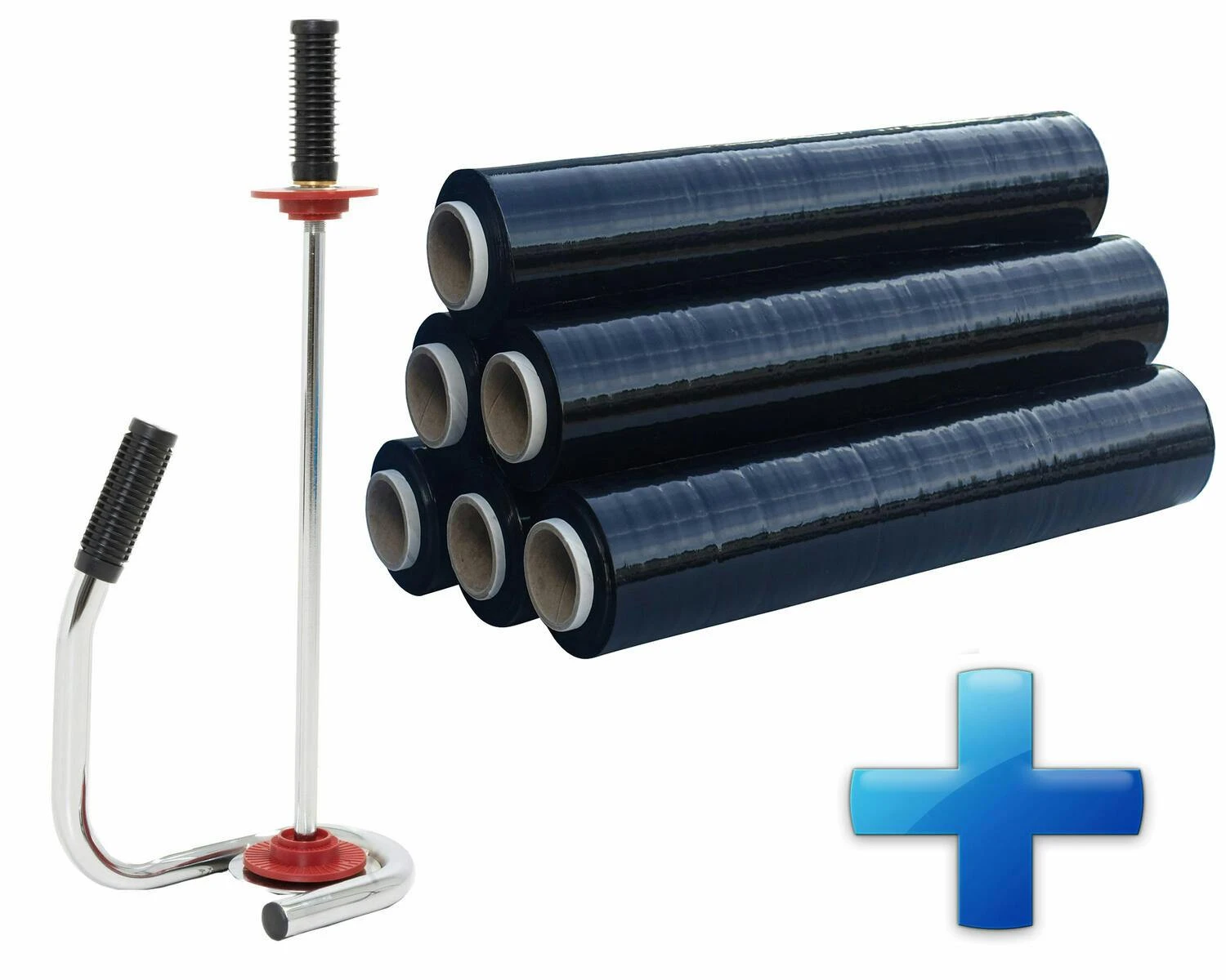 Sparset 2 Rollen Handstretchfolie Handwickelfolie schwarz mit Abroller DE LUXE Sparset 2 Rollen Handstretchfolie Handwickelfolie Schwarz Mit Abroller DE LUXE -Einrichtungsgeschäft dce5805a c98e 4554 b7d7 9781f1aaf206