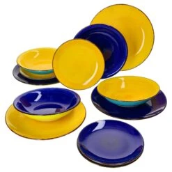 18-teiliges Tellerset Ibiza Rainbow Für 6 Personen Im Farbenfrohen Stil 6 18-teiliges Tellerset Ibiza Rainbow Für 6 Personen Im Farbenfrohen Stil -Einrichtungsgeschäft e15a0da5 33b9 4dd8 8b35 f4314bb9ba04