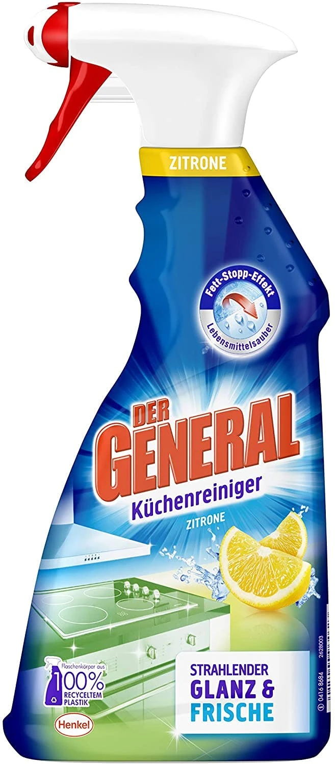 Der General Küchenreiniger Zitrone Spray 500 ml Reinigungsmittel Reiniger Der General Küchenreiniger Zitrone Spray 500 Ml Reinigungsmittel Reiniger -Einrichtungsgeschäft e504f327 7349 47da bb0b 8443e89672c8