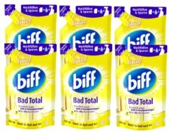 Biff Bad Total Zitrus Badreiniger Bad Reiniger Badezimmer 12x250 Ml Nachfüllpack 3 Biff Bad Total Zitrus Badreiniger Bad Reiniger Badezimmer 12x250 Ml Nachfüllpack -Einrichtungsgeschäft f54fec91 0255 4d68 bcb7 be18c9fbd2fb