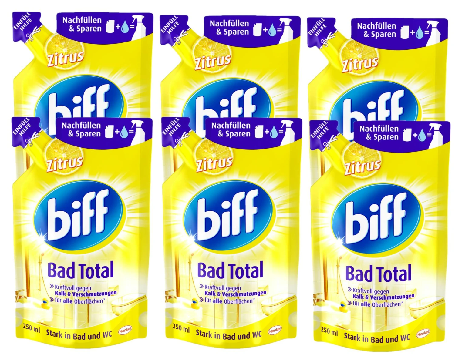 Biff Bad Total Zitrus Badreiniger Bad Reiniger Badezimmer 12x250 ml Nachfüllpack Biff Bad Total Zitrus Badreiniger Bad Reiniger Badezimmer 12x250 Ml Nachfüllpack -Einrichtungsgeschäft f54fec91 0255 4d68 bcb7 be18c9fbd2fb